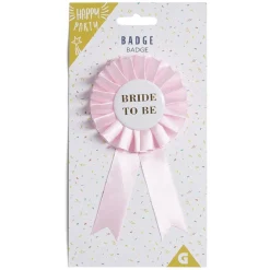 Badge future mariée en tissu