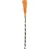 Balai sorcière Halloween fluo décor étoile H93 cm