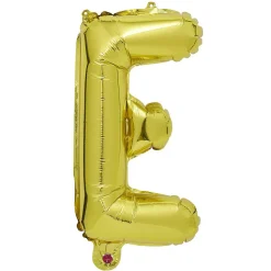 Ballon aluminium happy new year doré 34cm