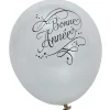 Ballon baudruche x12, motif bonne année