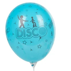 Ballon de baudruche ambiance disco x8