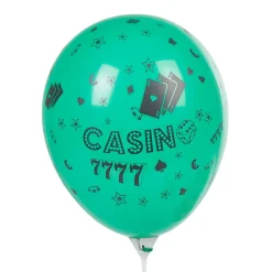 Ballon de baudruche ambiance casino x8