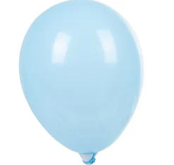 Ballon de baudruche bleu turquoise x20