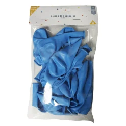 Ballon de baudruche bleu pâle x20