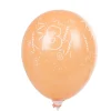Ballon de baudruche chiffre 8 multicolore x8