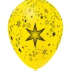 Ballon de baudruche design étoiles x8