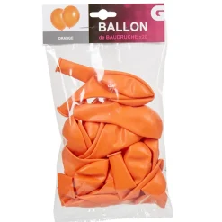 Ballon de baudruche orange x20