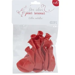 Ballon de baudruche rouge x10