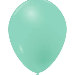 Ballon de baudruche uni vert menthe x20