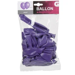 Ballon de baudruche violet x20
