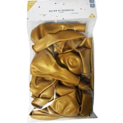 Ballon doré en latex x 20