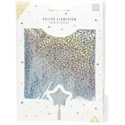 Ballon forme étoile, aluminium