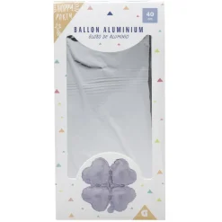 Ballon forme trèfle, aluminium