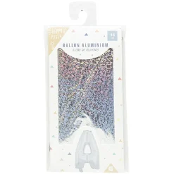 Ballon lettre A en aluminium