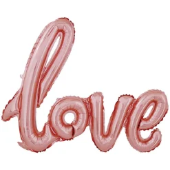 Ballon LOVE en aluminium