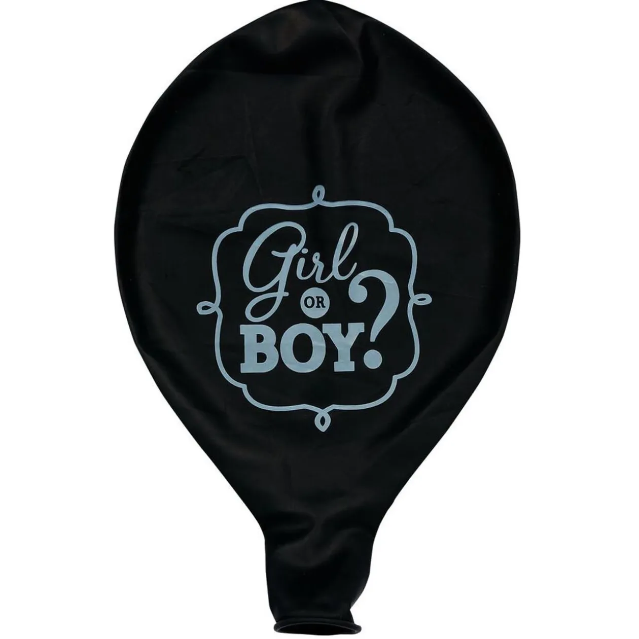 Ballon révélation bébé garçon ou fille baby shower - 2 modèles