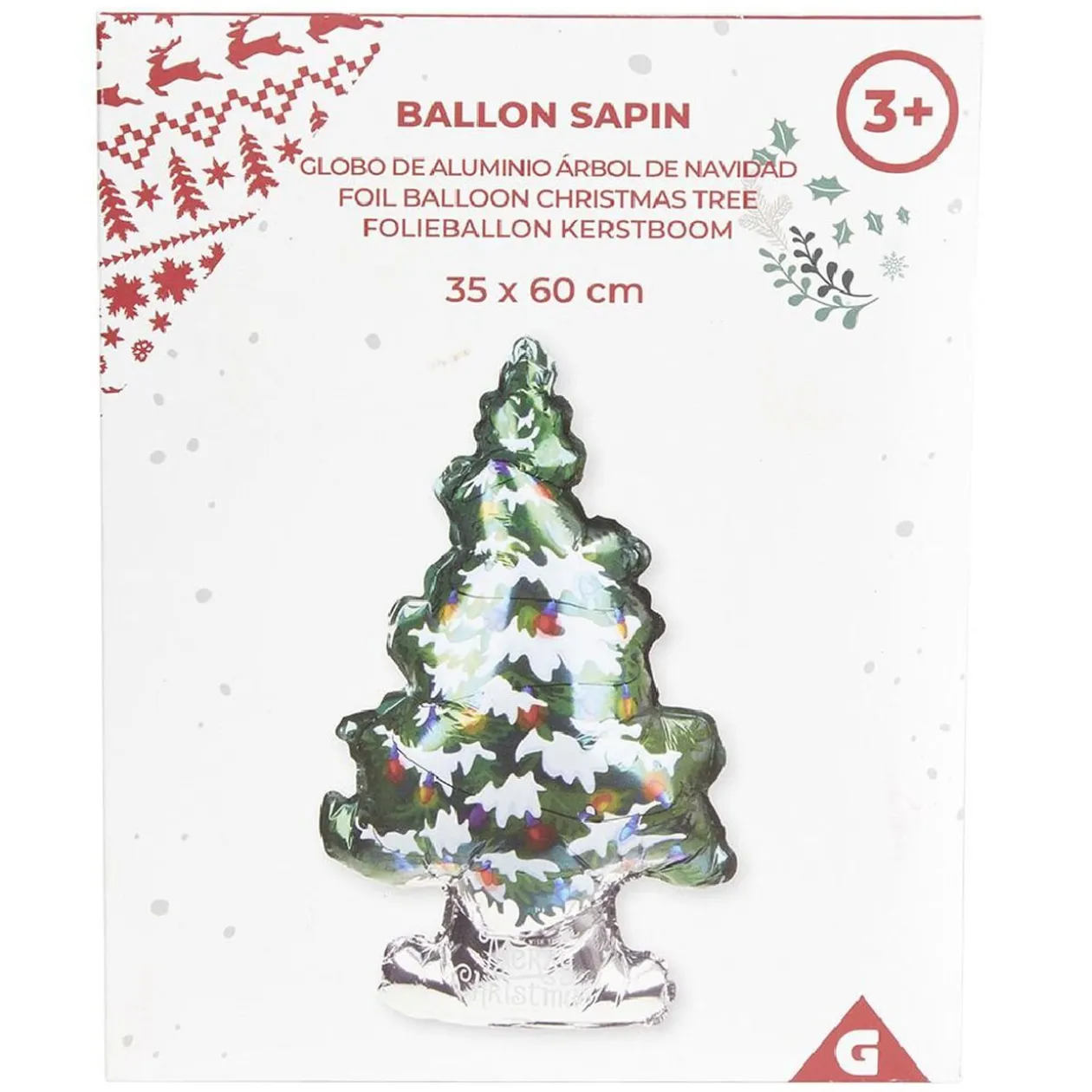 Ballon sapin 71x56cm