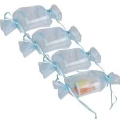 Ballotin à dragées bleu x4