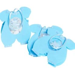 Ballotin à dragées bleu x3