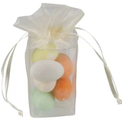 Ballotin à dragées ivoire x4