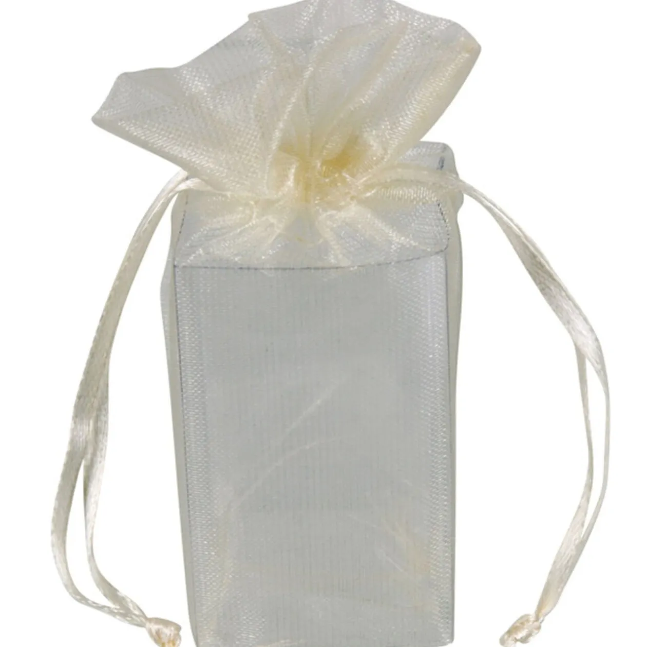 Ballotin à dragées ivoire x4