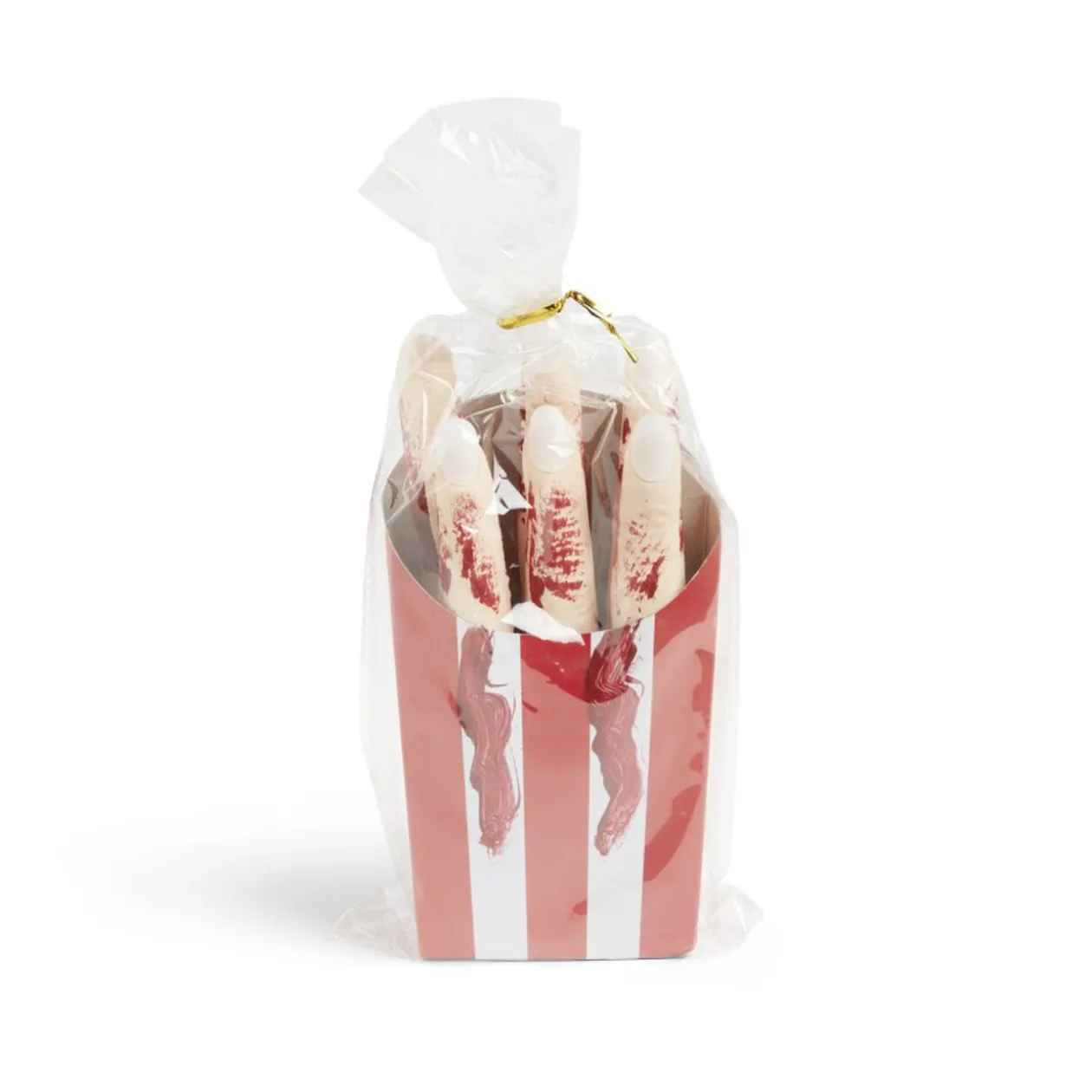 Barquette doigts ensanglantés Halloween