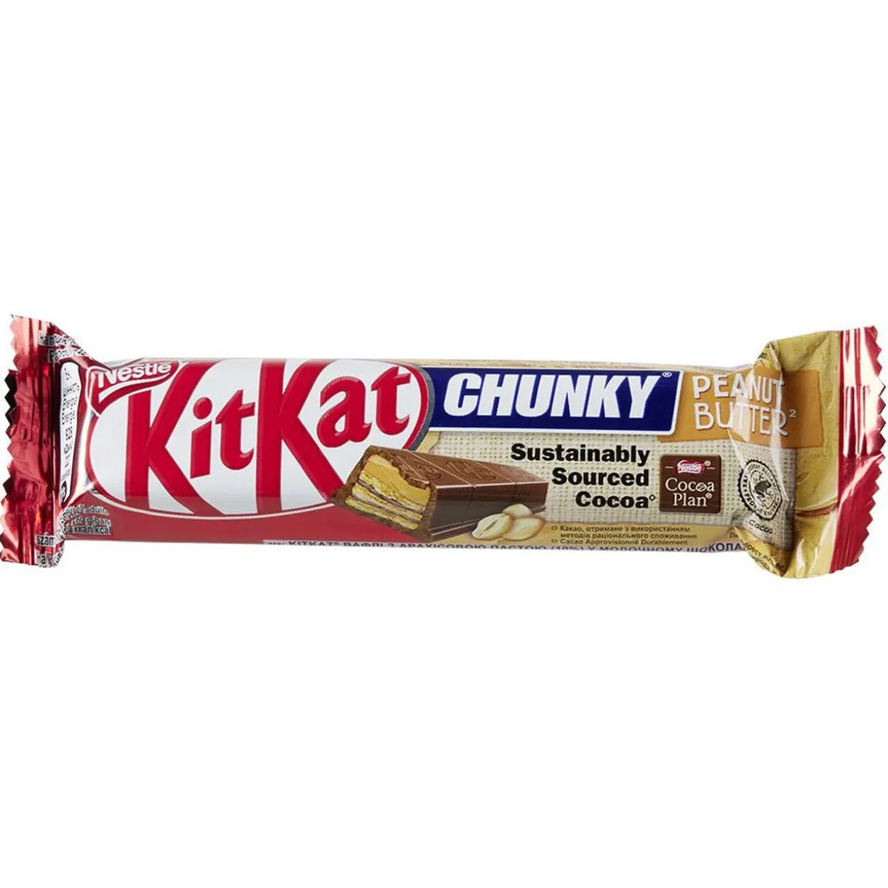 Barre chocolatée Kit Kat chunky peanut butter Nestlé 42g