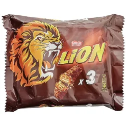 Barre chocolatée Lion x3