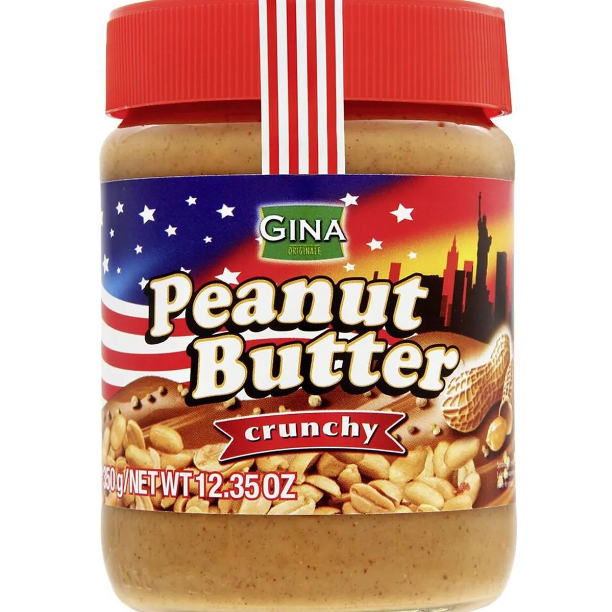 Beurre de cacahuète avec morceaux 350g