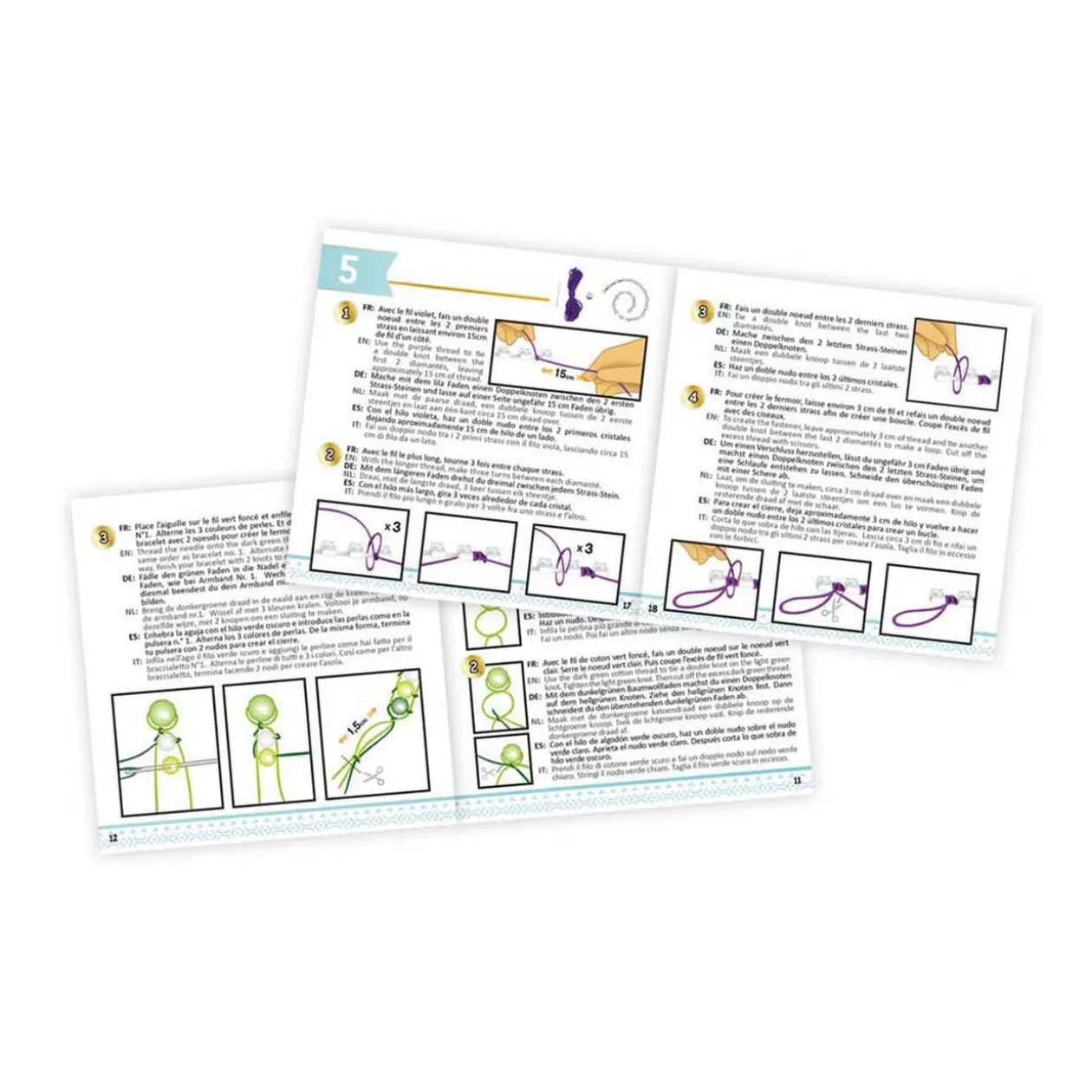 Bijoux créatifs bracelets Wrap