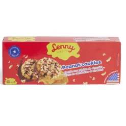 Biscuits Lenny pépites de chocolat et éclats de cacahuète 150gr