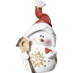 Bohomme de neige à poser en résine