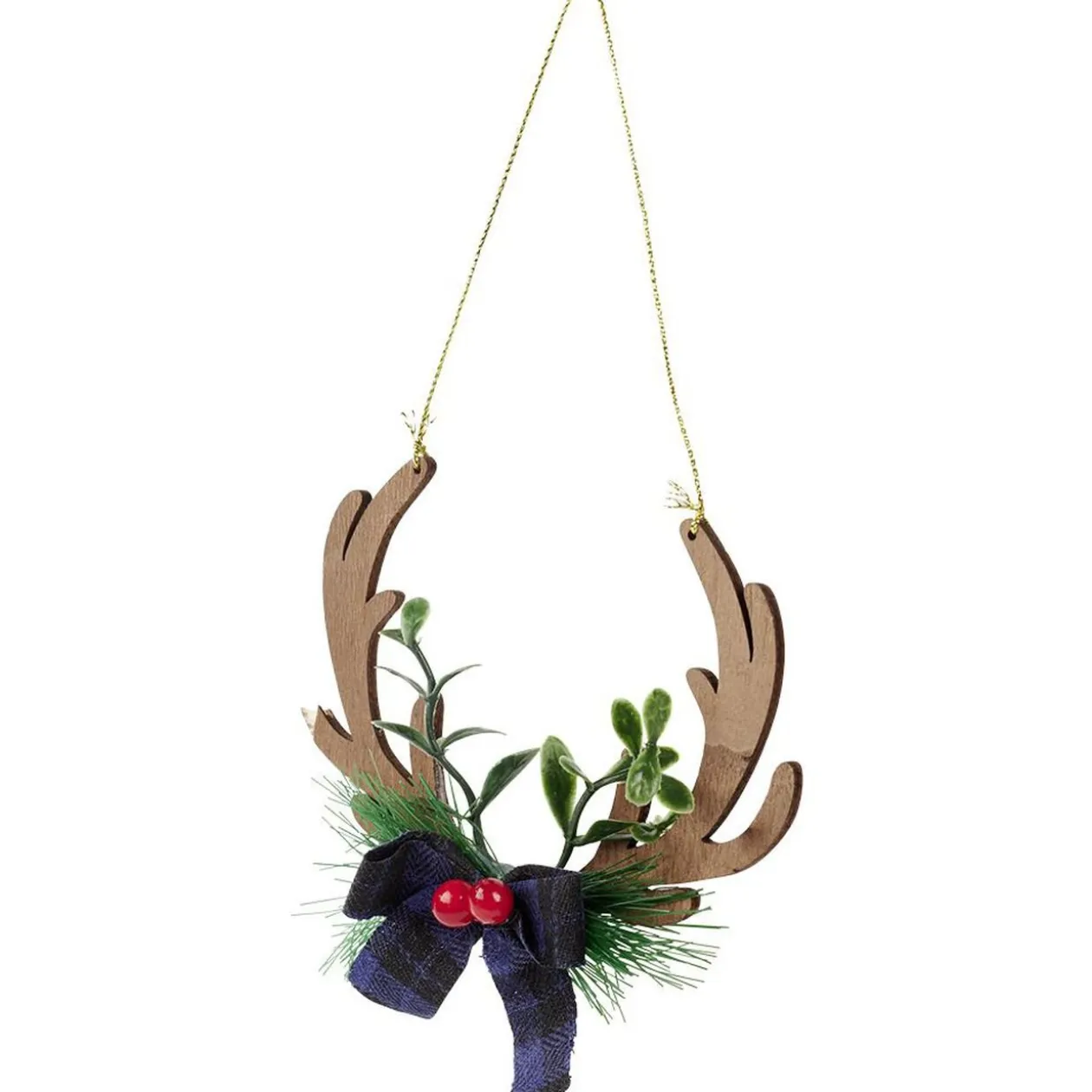 Bois de renne de Noël à suspendre