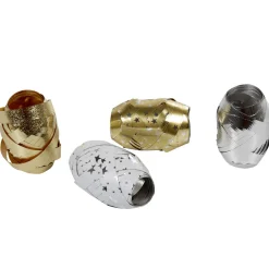 Bolduc doré argenté L10 m x 4