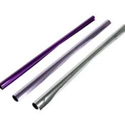 Bolduc noeud et papier cadeau rose violet argenté