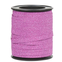 Bolduc rose pailleté 40 m