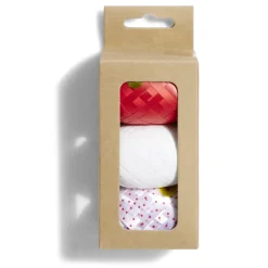 Bolduc rouge blanc et traditionnel 10m x3