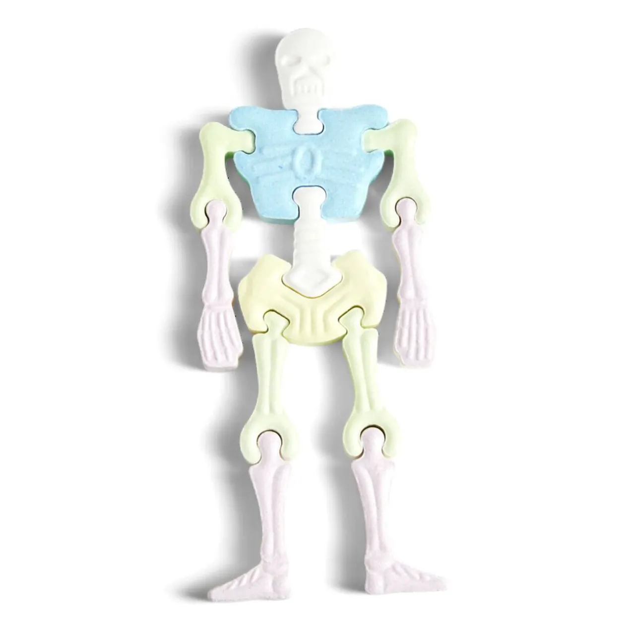 Bonbon Halloween forme squelette