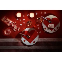 Bonbon jarre coeur Rose et Blanc125g