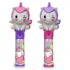 Bonbon sucette pop-up forme licorne rose ou violet