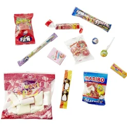 Bonbons de Noël dans valisette