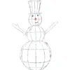 Bonhomme de neige lumineux blanc 1,5 m