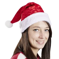 Bonnet de Noël en velours