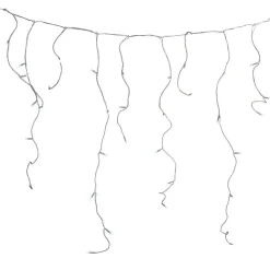 Bordure lumineuse connecté bluetooth 128 LED forme goutte 3 m