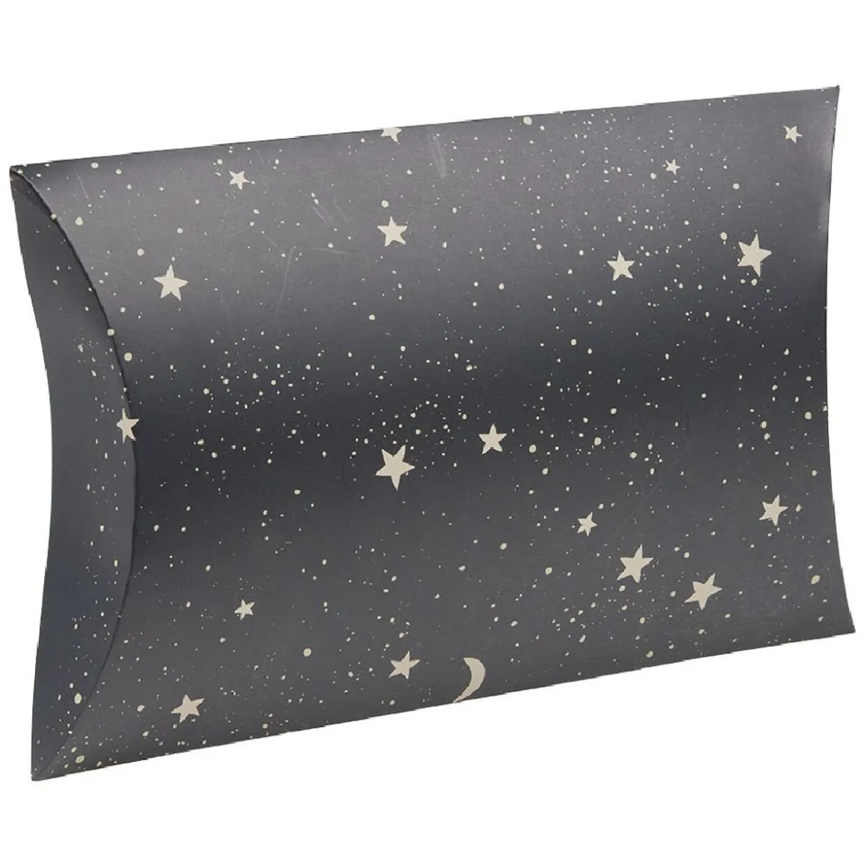 Boîte à cadeau Noël berlingot doré L29X18.5X5 cm