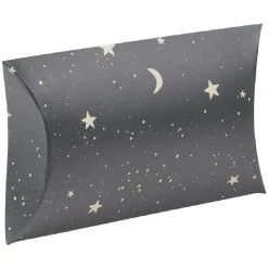 Boîte à cadeau Noël berlingot doré L14X10X3 cm