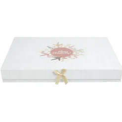 Boîte à cadeau Noël nature