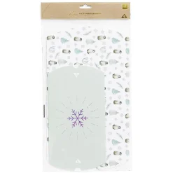 Boîte cadeau berlingot Noël motif pingouin x2