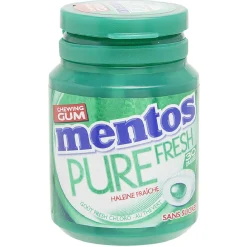 Boîte chewing gum Mentos pure 30 dragées