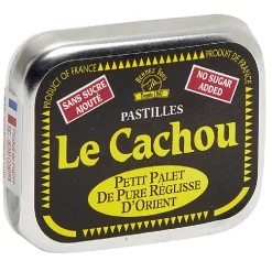 Boîte de bonbons pastilles menthe ou cachou 12 g